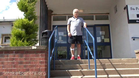 Getting Up And Down Stairs Video Stroke4carers